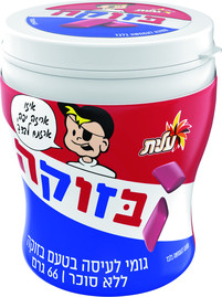 מאסט גומי לעיסה ללא סוכר בקבוקון