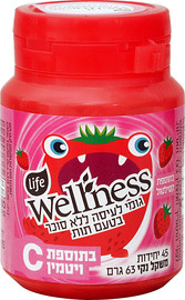 לייף וולנס מסטיק ללא סוכר