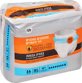 לייף תחתונים סופגים חד פעמיים למבוגרים
