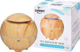 סאנדיי מכשיר אדים ארומטי ביתי