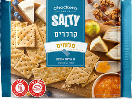 צוקטה קרקרים עם מלח
