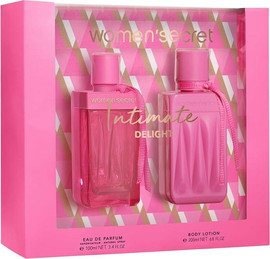 WOMEN SECRET INTIMATE DELIGHT סט א.ד.פ + קרם גוף לאשה