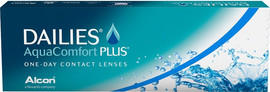DAILIES AquaComfort plus מגוון* עדשות מגע יומיות 30 יח