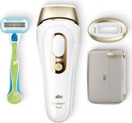 BRAUN IPL PRO 5 מכשיר להפחתת שיער לצמיתות + ראש צר