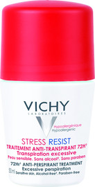 VICHY דאודורנט רול און סטרס רזיסט 72 שעות