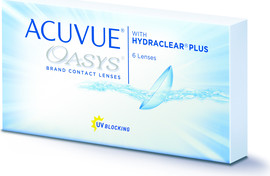 ACUVUE OASYS עדשות מגע דו-שבועיות 6 עדשות