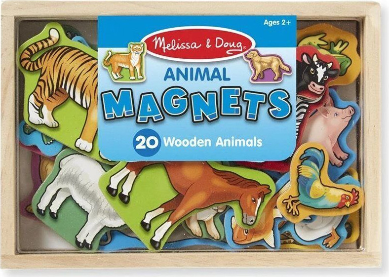 חיות מגנטים מעץ - Melissa and Doug
