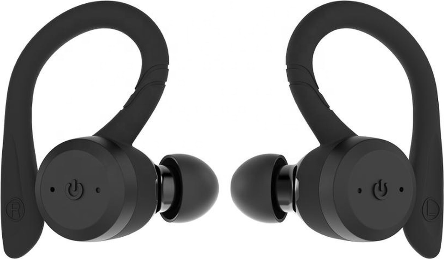 אוזניות ספורט  Bluetooth אלחוטיות סטריאו TWS עם מיקרופון מובנה וערכת הטענה מהירה