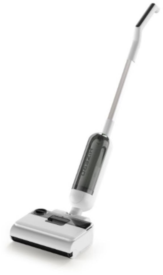 שואב שוטף אלחוטי HIZERO F100 BIONIC HARD FLOOR CLEANER צבע לבן