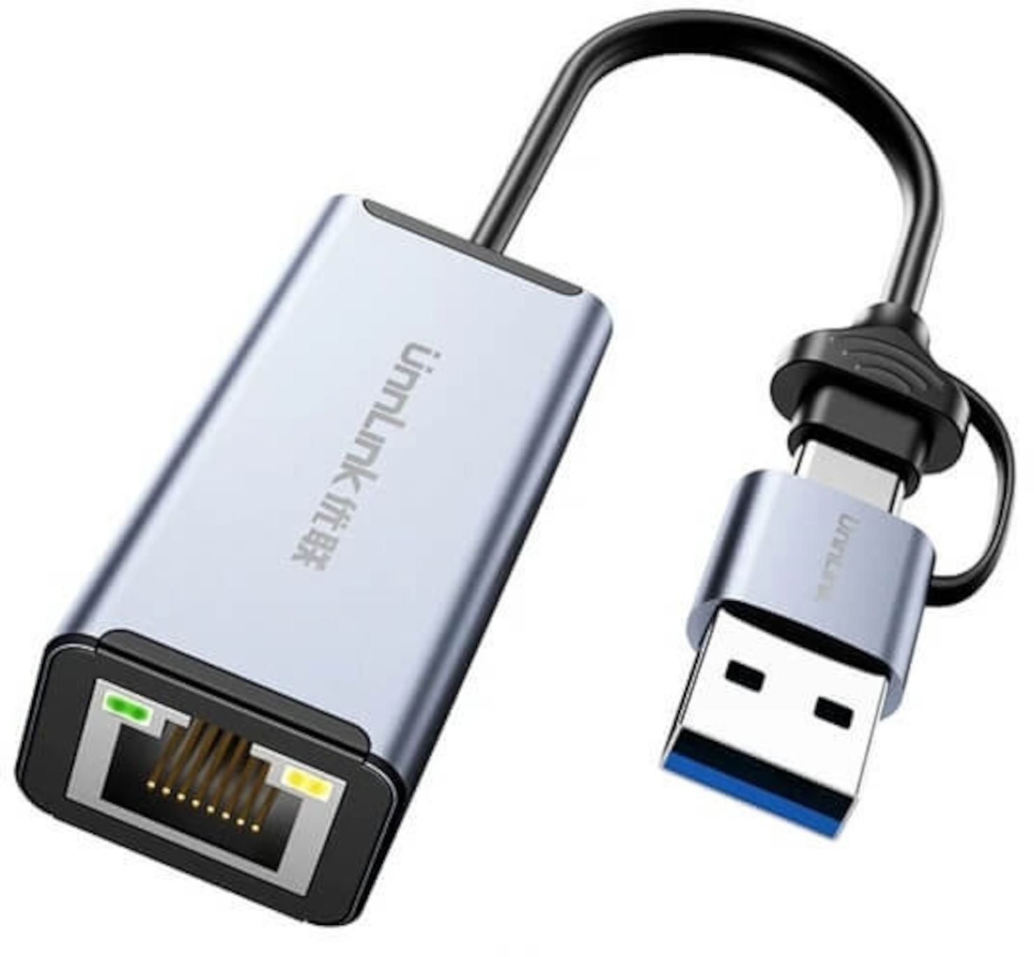 IMATRIX - מתאם / כרטיס רשת ג`יגהביט בחיבור TYPE C וחיבור USB3.0 –מתאם ...