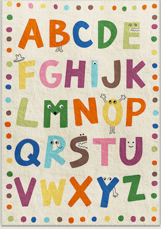 שטיח ילדים ABC