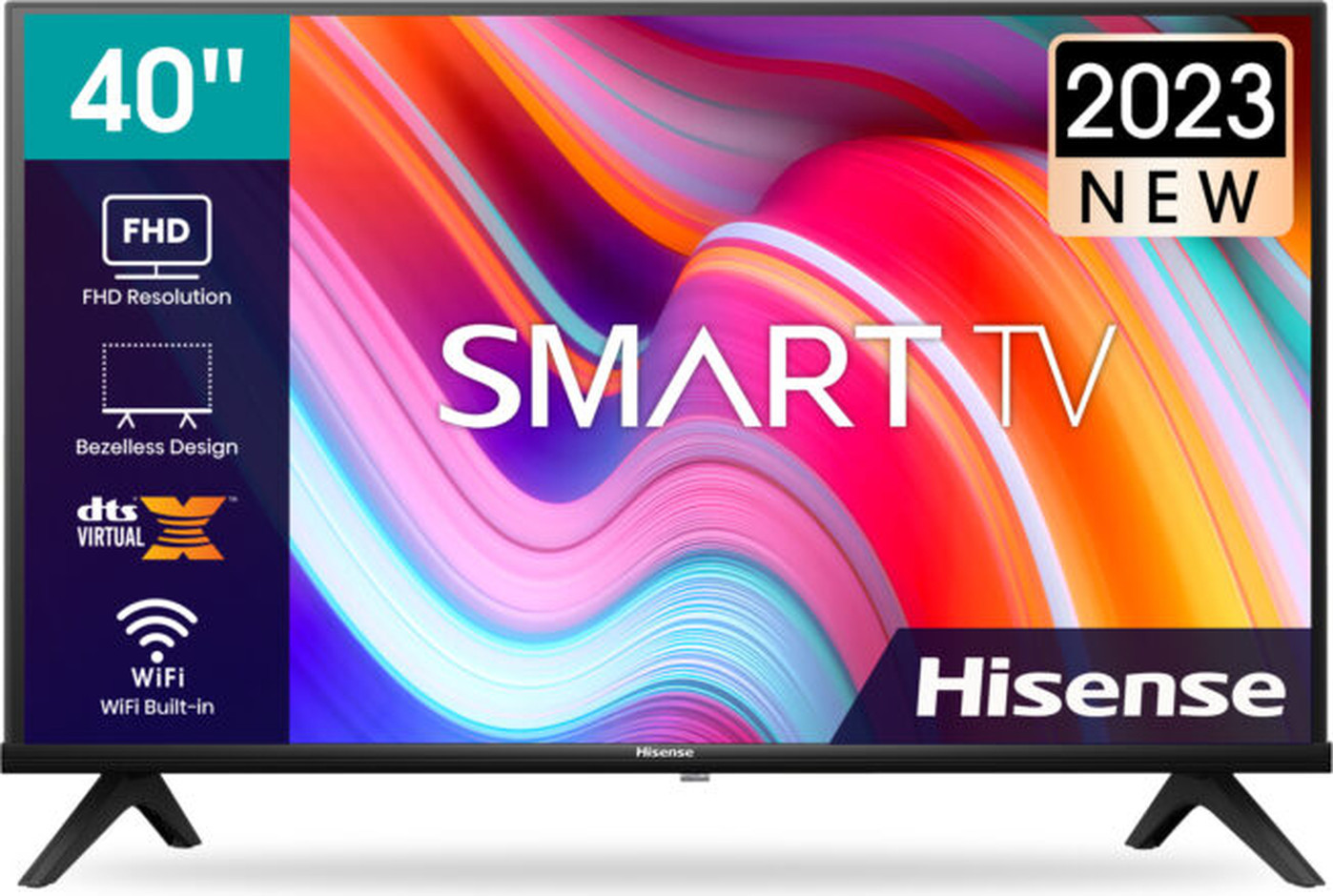 ‫HISENSE - מסך הייסנס LED 40″ FHD VIDDA 6 40A4K | סופר-פארם‬