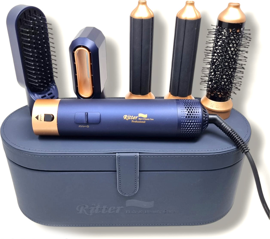 ‫Ritter - מייבש שיער חשמלי בעל 5 ראשים מתחלפים 3900-5-1 ריטר Ritter ...