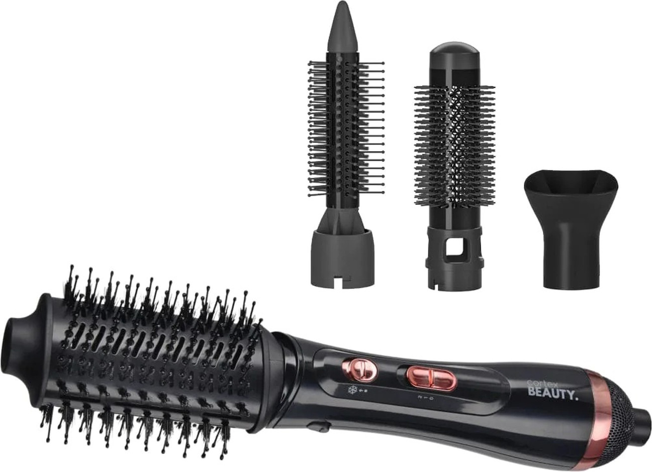 מברשת חשמלית 4 ראשים ב 1 Hot Air Styler Brush קורטקס CORTEX BEAUTY