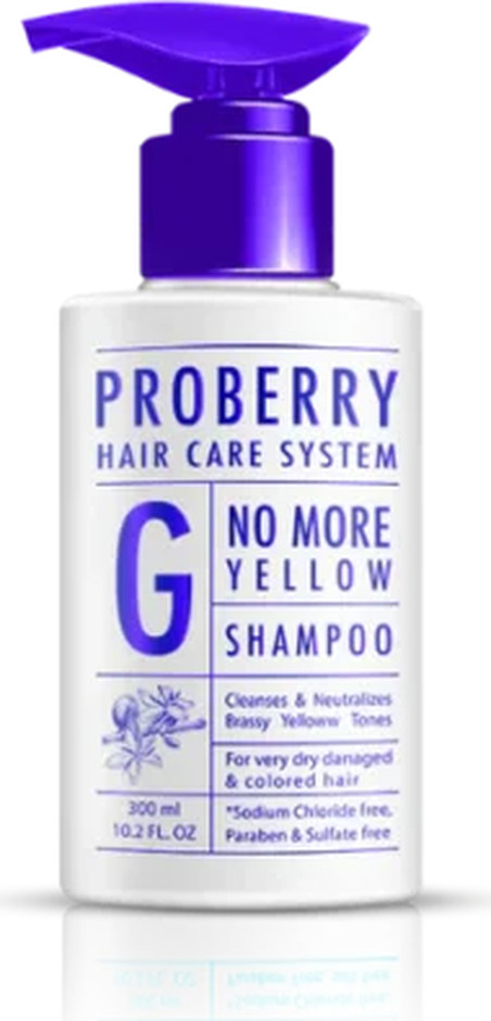 Proberry · פרוברי שמפו NO YELLOW לנטרול הגוון הצהוב 300ML PROBERRY