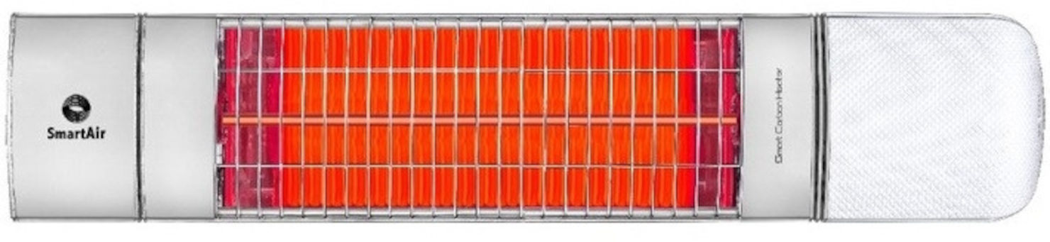 תנור חימום אינפרא אדום מוגן מים לתלייה SmartAir סמארט אייר LAVA 2000 לבן