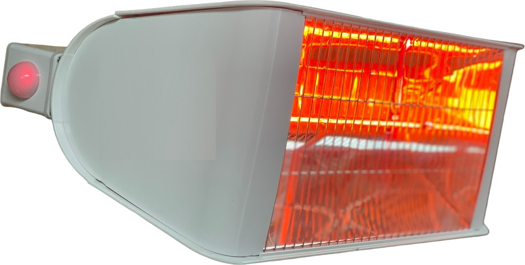 תנור חימום אינפרא 6 דרגות חימום 2500W כולל שלט Havaya החוויה אבי שושן Boston Premium לבן