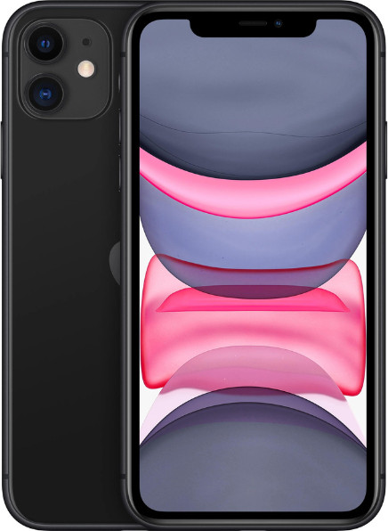 Apple iPhone 11 128GB אייפון צבע שחור מאוקטב/מחודש
