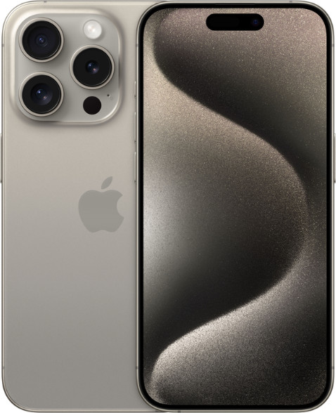 Apple iPhone 15 Pro 256GB אייפון צבע נטורל