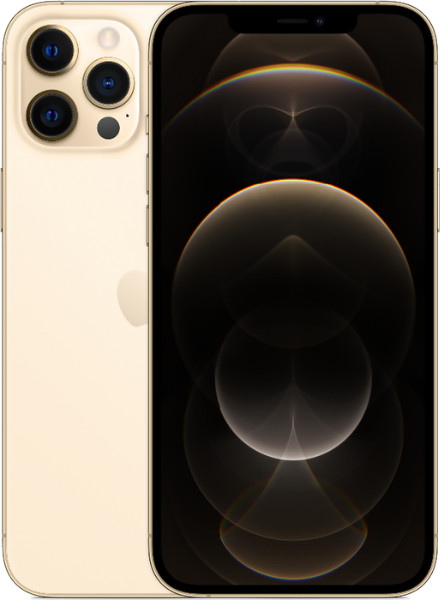 Apple iPhone 12 Pro Max 256GB טלפון סלולרי צבע זהב מאוקטב/מחודש