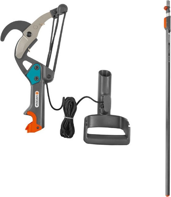 מזמרת גבהים תוכי Gardena דגם 298 כולל מוט טלסקופי לעבודה עד 5 מטר