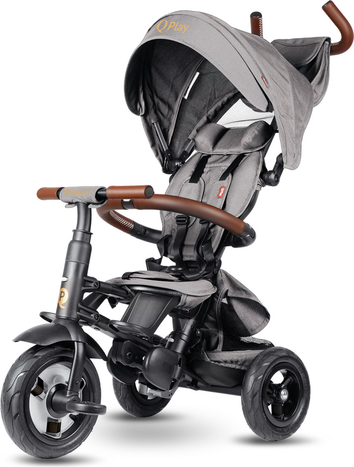 ‫Q Play - תלת אופן מפואר מתקפל ריטו דלוקס RITO Delux 2024 עם ריפוד ...