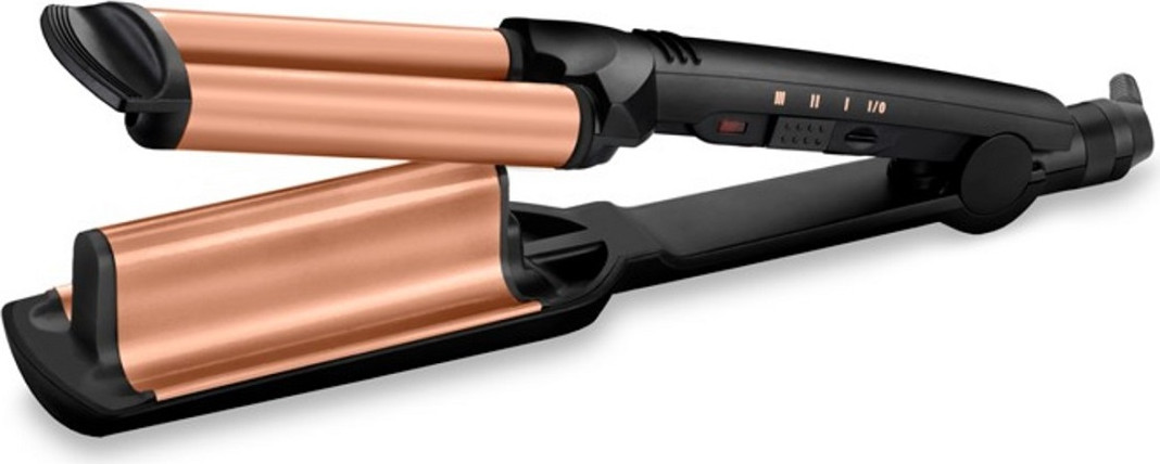 מחליק שיער קרמי מקצועי Babyliss בייביליס Deep Waves BAW2447E