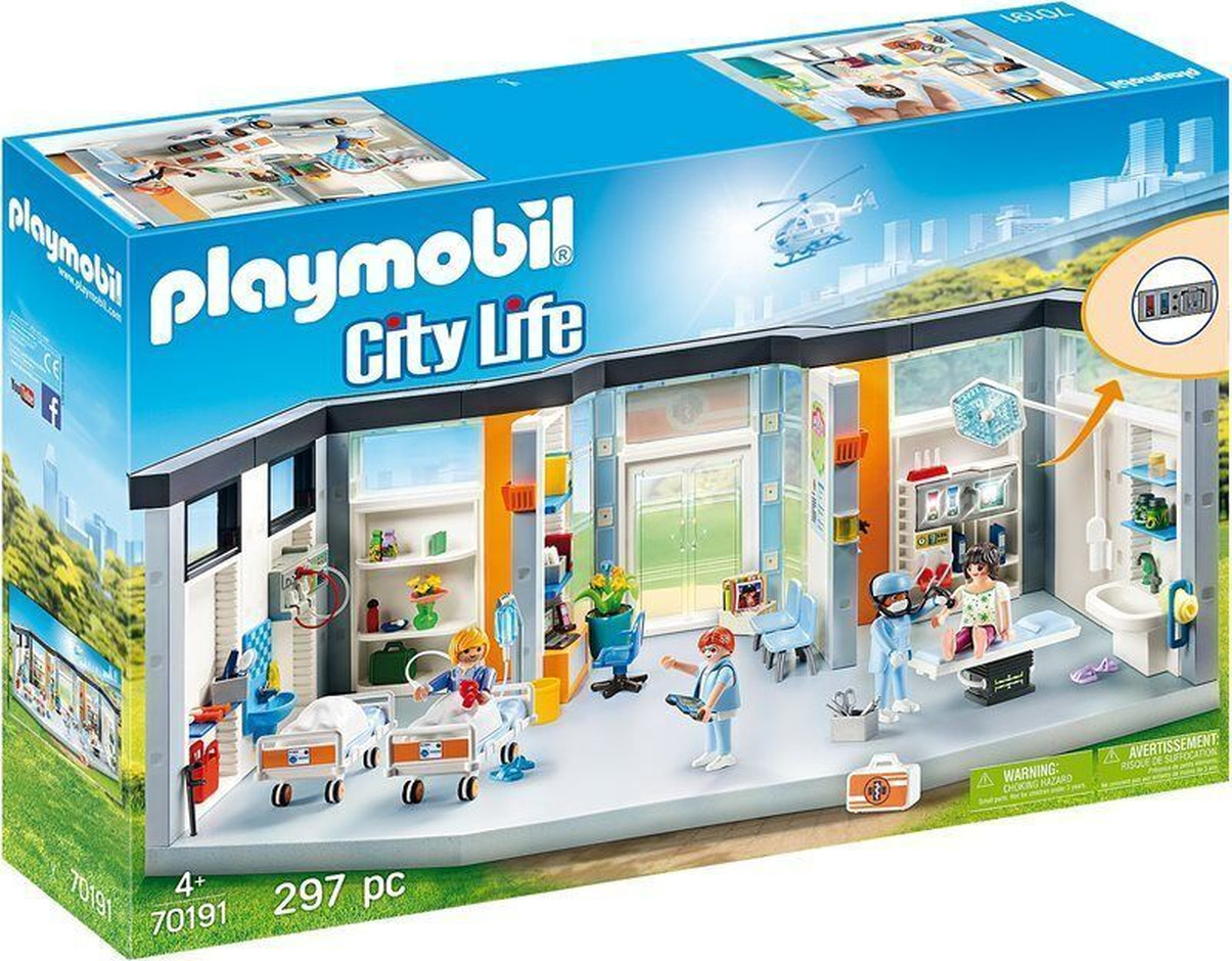 פליימוביל אגף בית חולים מרוהט 70191 - Playmobil