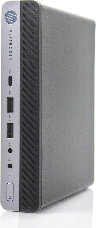 מחשב נייח מחודש מבית HP במארז קטן דגם EliteDesk 400 G3 Desktop Mini מעבד I5 זיכרון 16GB DDR4 דיסק קשיח 480GB SSD ומערכת הפעלה WIN 10 PRO