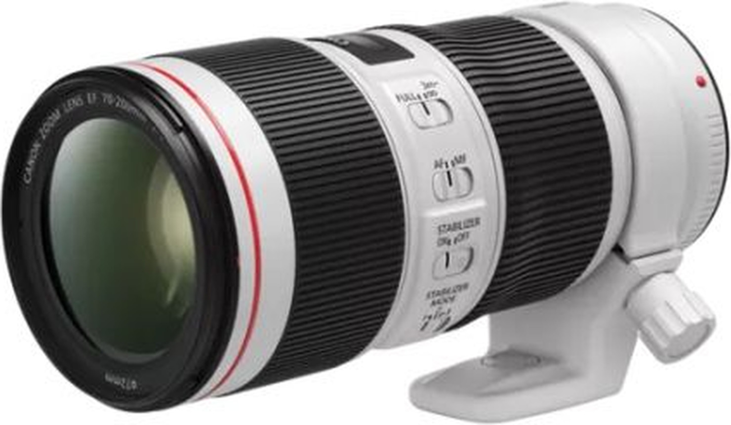 עדשה מקצועית למצלמה מבית CANON קנון דגם EF 70-200MM F/4L IS II USM 2309C005AA