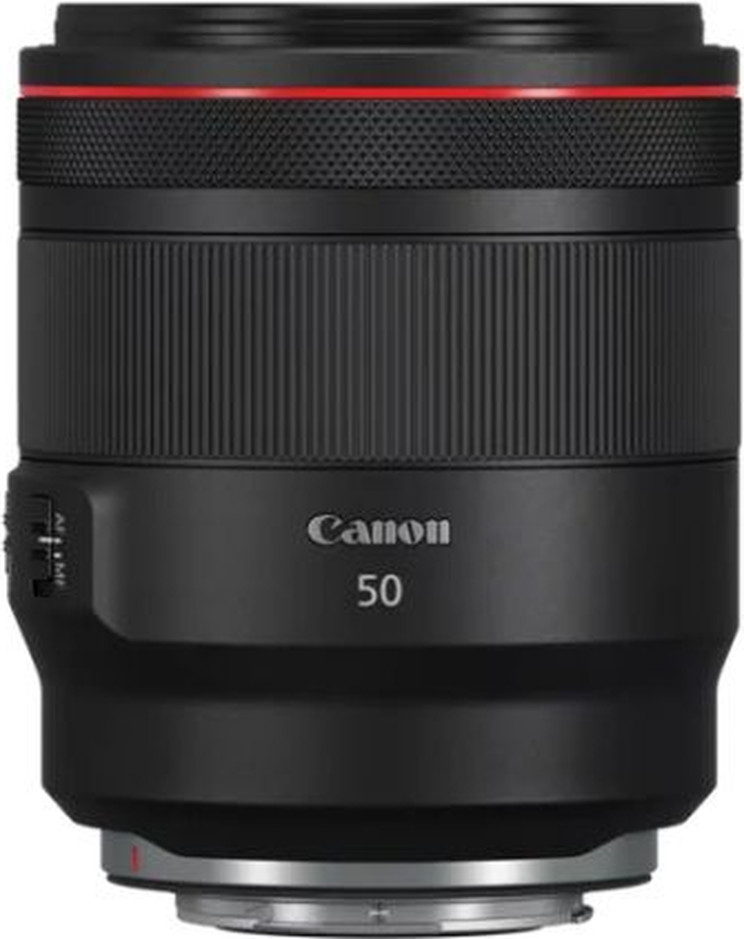 עדשה מקצועית למצלמה מבית CANON קנון דגם RF 50MM F1.2L USM 2959C005AA