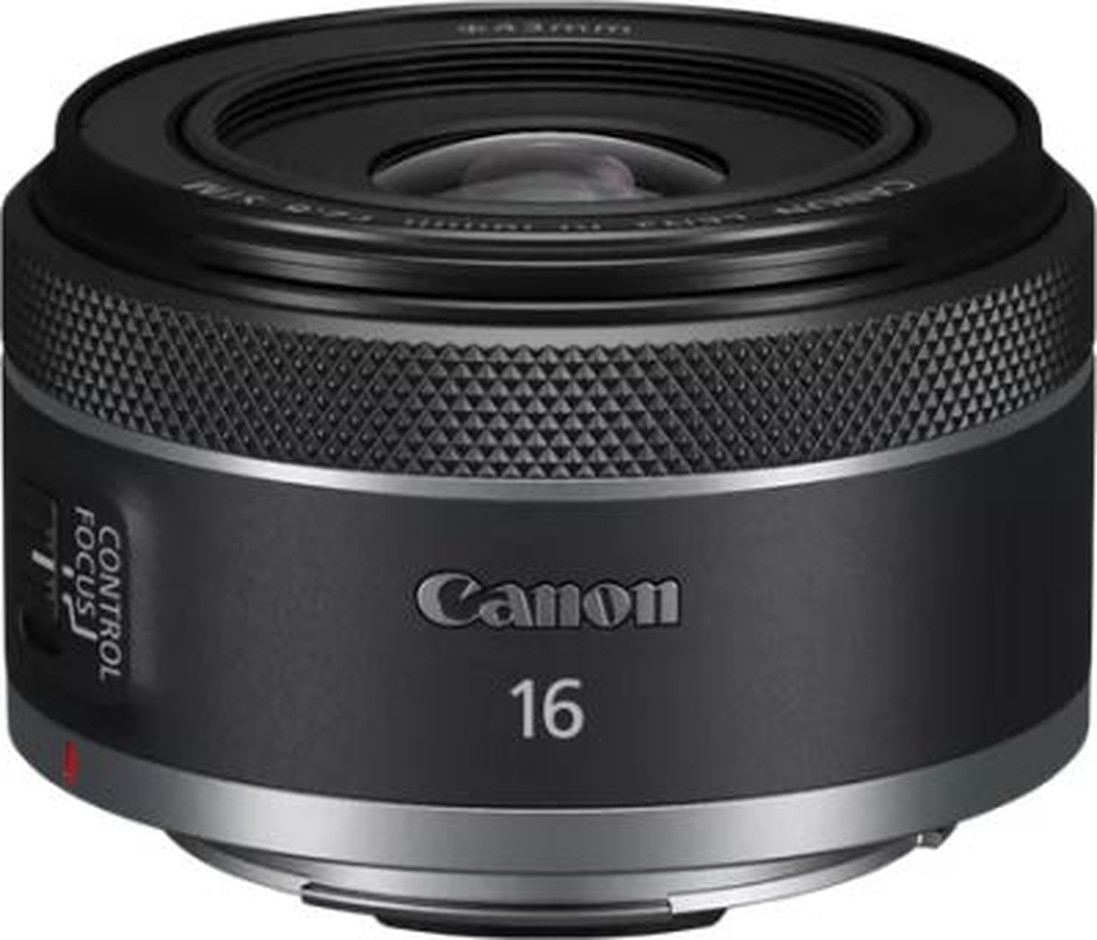 עדשה מקצועית למצלמה מבית CANON קנון דגם RF 16MM F/2.8 STM 5051C005AA