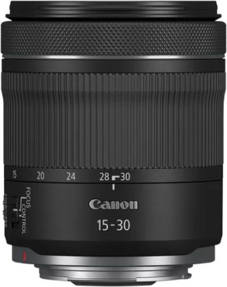 עדשה מקצועית למצלמה מבית CANON קנון דגם RF 15-30MM F4.5-6.3 IS STM 5775C005AA