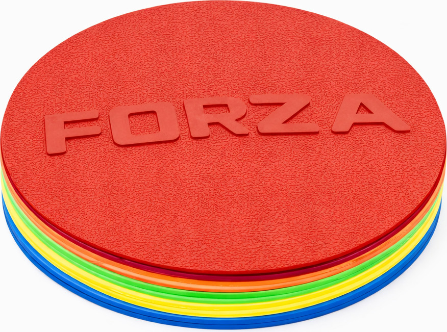 Forza Disc Forza - דיסקיות סימון (10 יח') 5 צבעים FORZA Flat Disc Markers | סופר ...