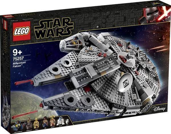 לגו מלחמת הכוכבים חללית מילניום פלקון 75257 - Lego