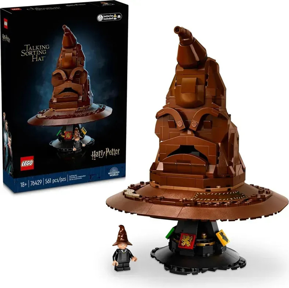 לגו הארי פוטר מצנפת המיון שיודעת לדבר 76429 - Lego