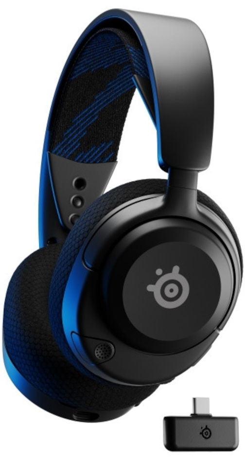 אוזניות גיימינג אלחוטיות לSteelSeries PlayStation סטיל סיריס Arctis Nova 4P