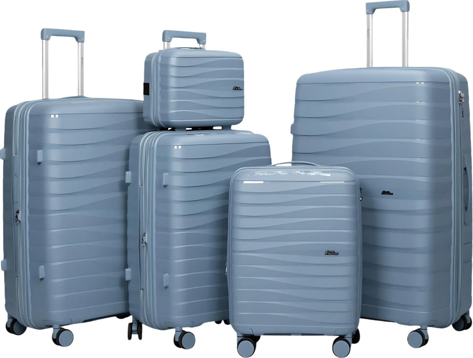 ‫Camel Mountain - סט מזוודות Camel Mountain® ABLE Set 5 (14", 20", 24 ...