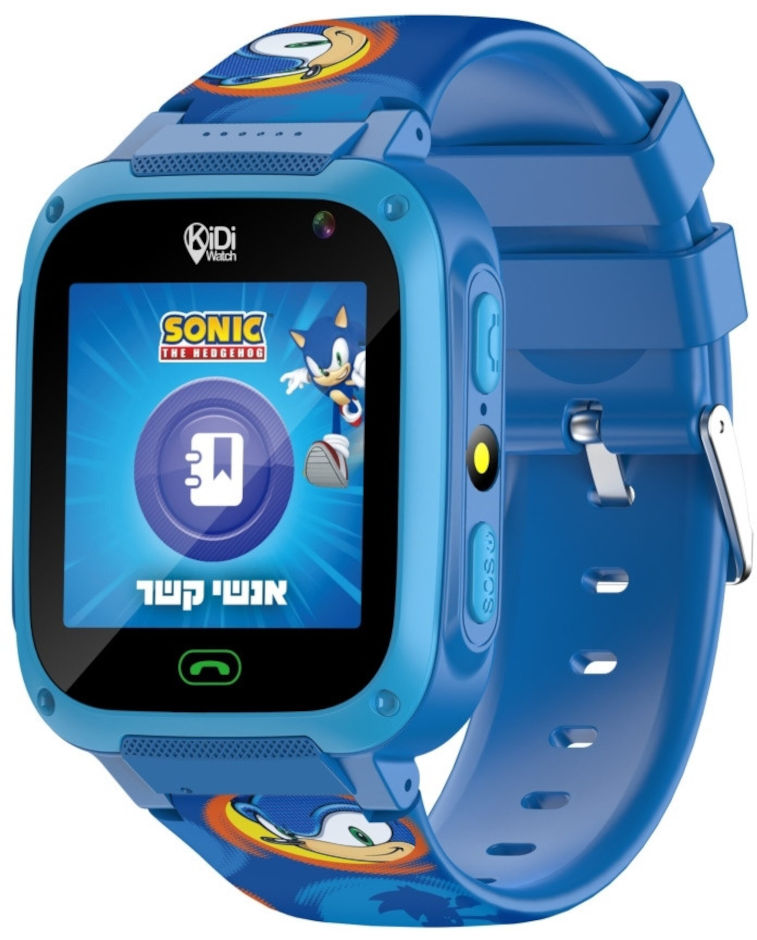שעון חכם לילדים כולל סים מובנה Kidiwatch קידי ווטש Friends סוניק