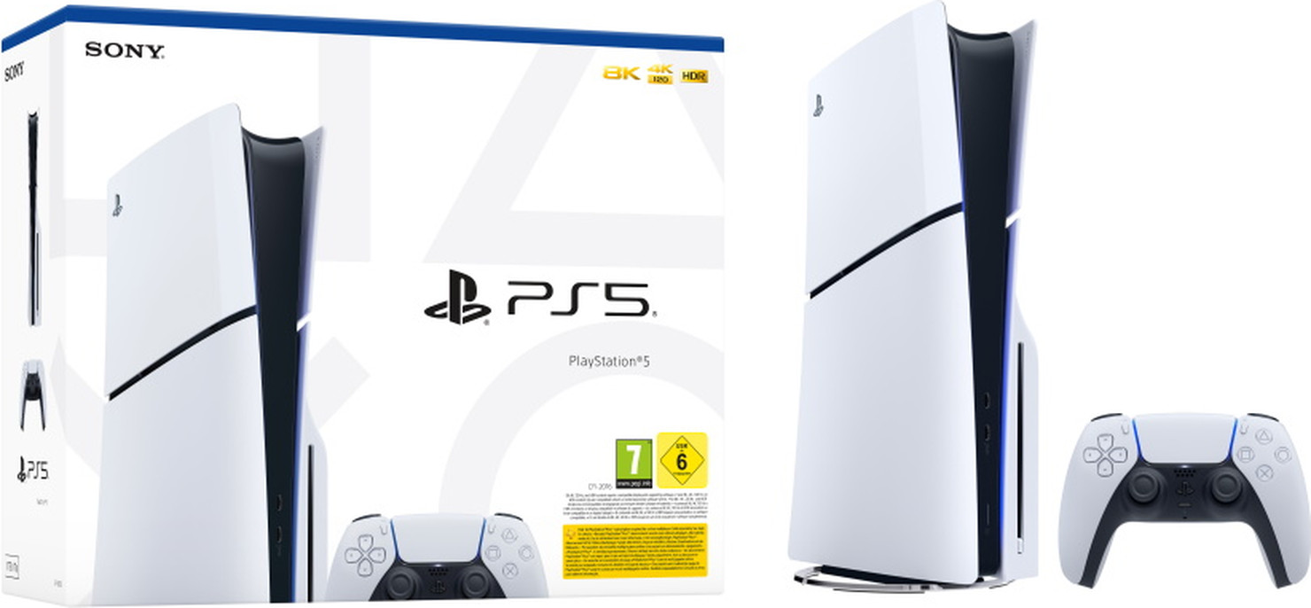 ‫PS5 - קונסולת משחק סוני פלייסטיישן Sony Playstation 5 Slim פלייסטיישן ...