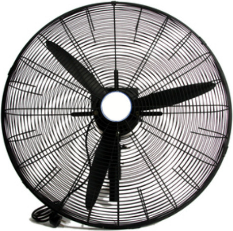 מאוורר תעשייתי שחור 26 אינץ' עם אביזר שליטה הקונטיינר דגם קיר RFK-65P Hacontainer