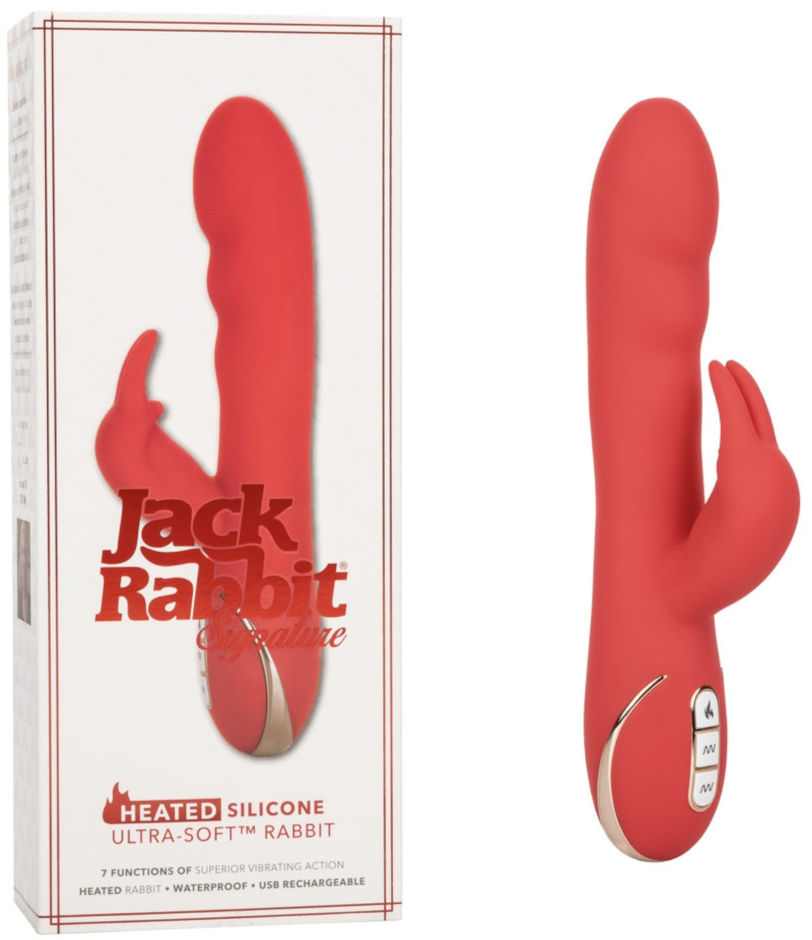 ויברטור ראביט מסליקון מתחמם