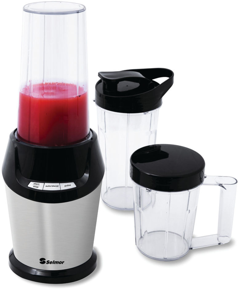 בלנדר TO GO נירוסטה כותש קרח שלוש כוסות BPA FREE  בעוצמה 1000W דגם 851 SE-851