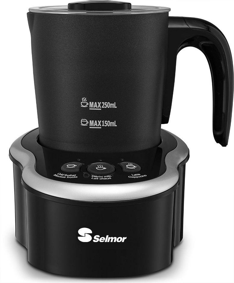 מקציף חלב נשלף להקצפה חמה או קרה או חימום מבית סלמור Selmor דגם SE-974