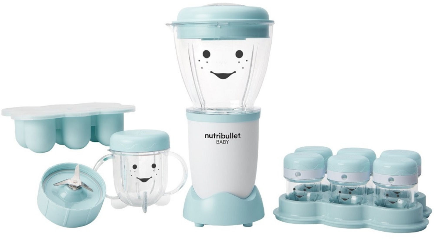 בלנדר בריאותי להכנת מזון תינוקות Nutri Bullet נוטרי בולט NutriBullet Baby