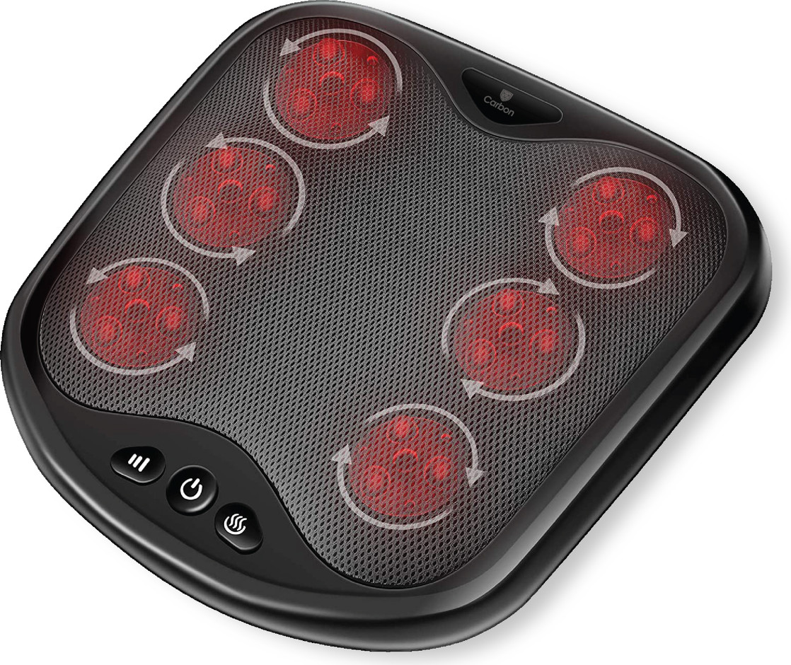 מכשיר עיסוי לכפות הרגליים בשיטת שיאצו עם חימום דגם FMP-18