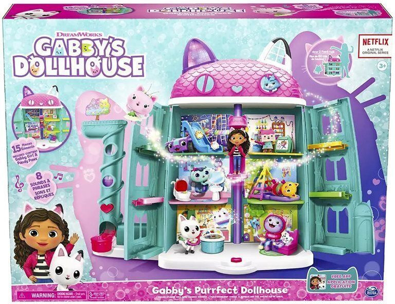 בית הבובות של גבי - בית בובות ענק - Gabby's Dollhouse