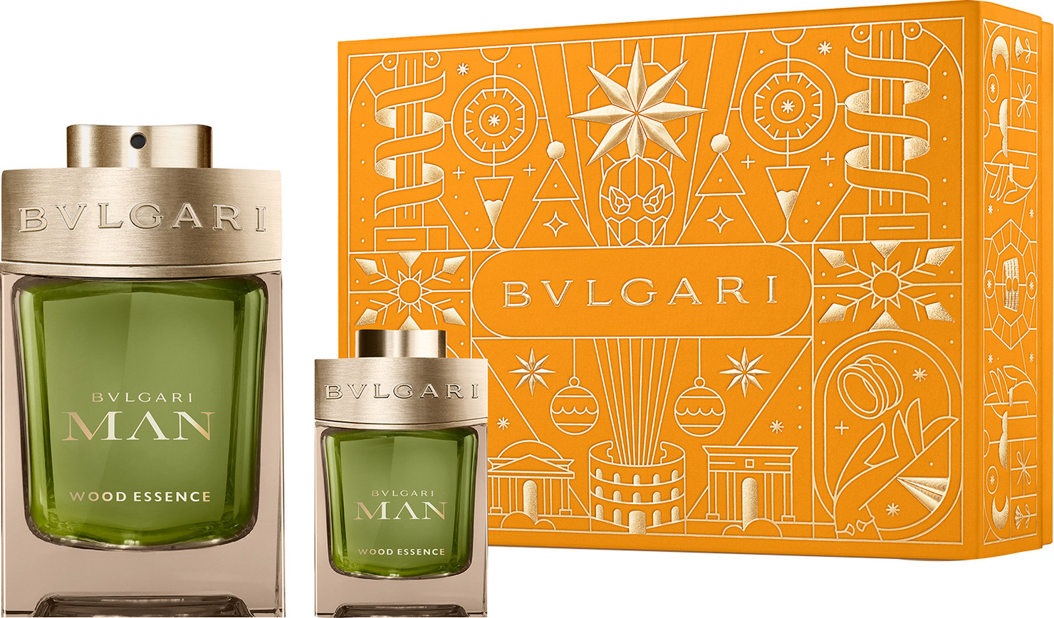 ‫BVLGARI - WOOD ESSENCE סט א.ד.פ + א.ד.פ לגבר | סופר-פארם‬