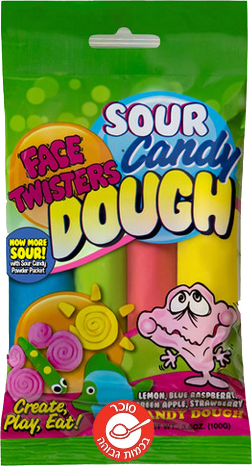 ‫Face Twisters Face Twisters Sour Candy Dough בצק סוכריות חמוץ סופרפארם‬