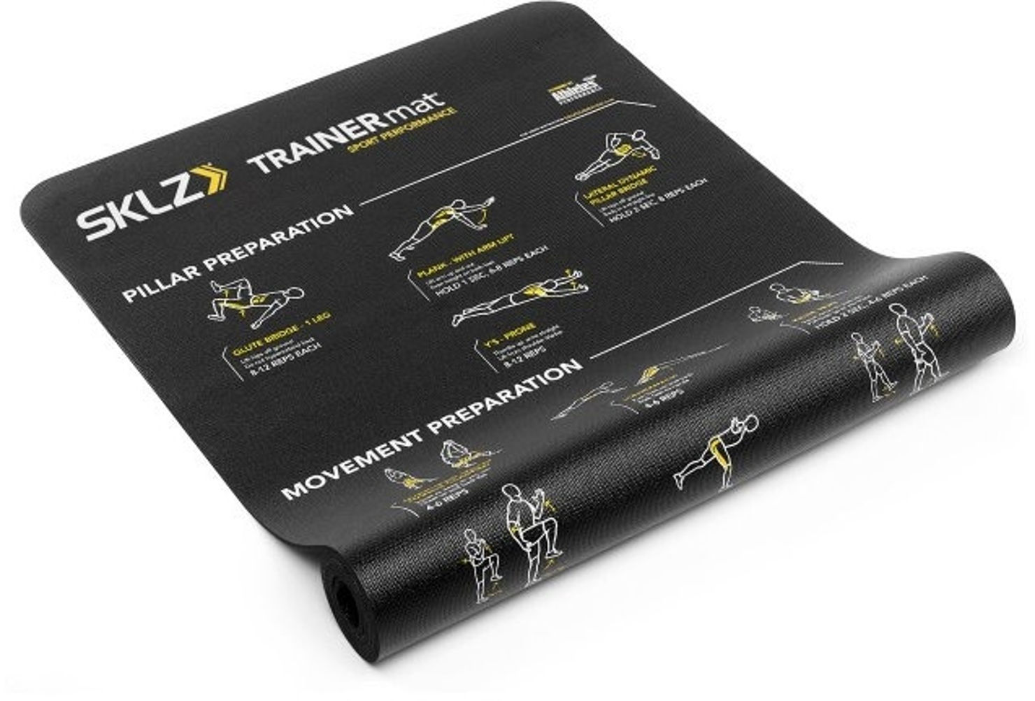 מזרן עם הדפס של תרגילים Trainer Mat